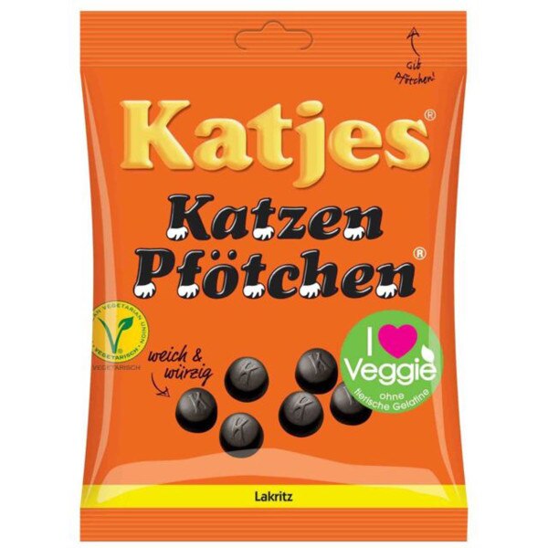 Katjes® Licorice Cat Paws Candies, Gummies & Licorice Licorice